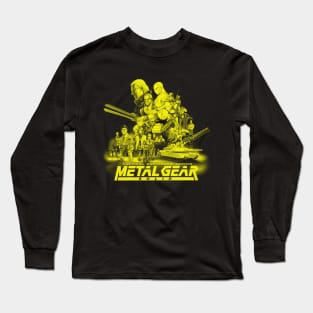 Metal Gear Solid (Yellow Highlight Version) Long Sleeve T-Shirt